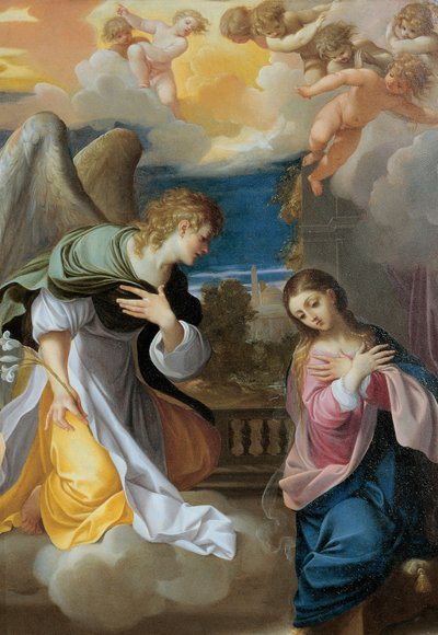 Anunciación de Ludovico Carracci